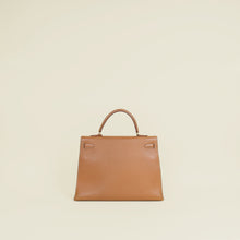 Hermes Gold Sellier Kelly 35 Bag