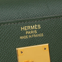 Hermes Vert Anglais Kelly 35 Sellier Bag
