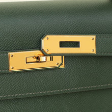 Hermes Vert Anglais Kelly 35 Sellier Bag