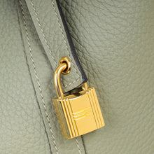 Hermes Gris Neve Picotin Lock 22 Bag