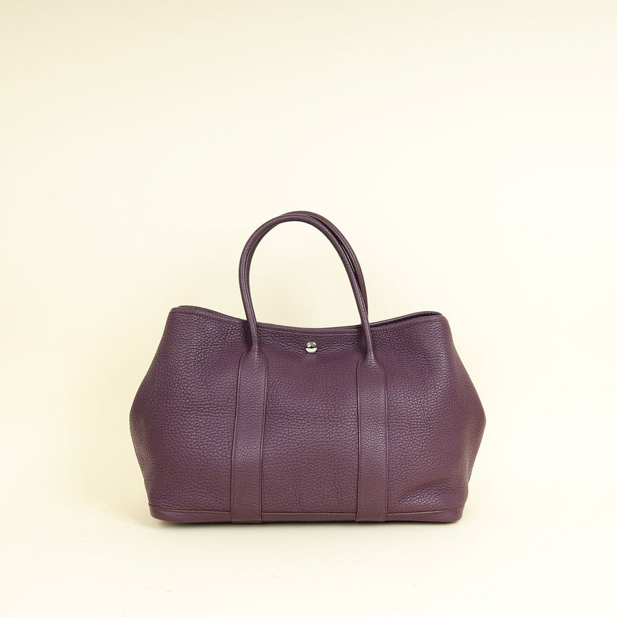 Hermes Cassis Garden Party 36 Bag