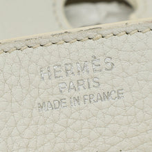 Hermes Blanc Retourne Birkin 35 Bag