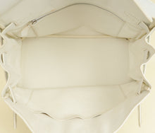 Hermes Blanc Retourne Birkin 35 Bag