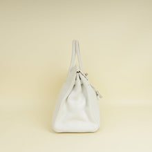 Hermes Blanc Retourne Birkin 35 Bag