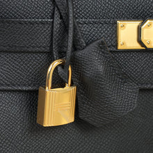 Hermes Noir Sellier Kelly 28 Bag