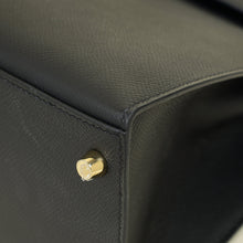 Hermes Noir Sellier Kelly 28 Bag