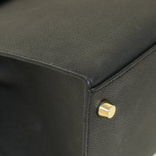 Hermes Noir Sellier Kelly 28 Bag