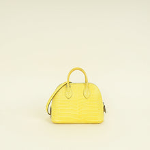 Hermes Mimosa Matte Porosus Crocodile Mini 1923 Bolide