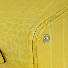 Hermes Mimosa Matte Porosus Crocodile Mini 1923 Bolide