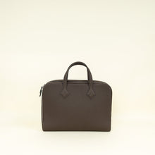 Hermes Chocolate Victoria Light Briefcase