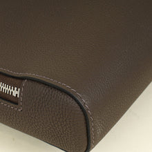 Hermes Chocolate Victoria Light Briefcase