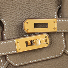 Hermes Etoupe Birkin 25 Bag