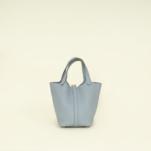 Hermes Gris Pantin Picotin Lock 18 Bag