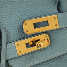Hermes Bleu Ciel Birkin 25 Bag