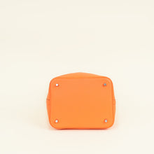 Hermes Orange Minuim Picotin Lock 22 Bag