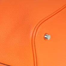 Hermes Orange Minuim Picotin Lock 22 Bag