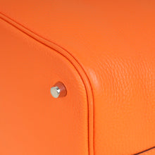 Hermes Orange Minuim Picotin Lock 22 Bag