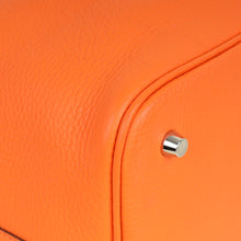 Hermes Orange Minuim Picotin Lock 22 Bag
