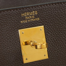 Hermes Chocolate Kelly 40 Retourne Bag
