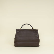 Hermes Chocolate Kelly 40 Retourne Bag