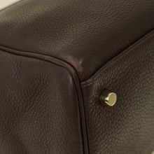 Hermes Chocolate Kelly 40 Retourne Bag