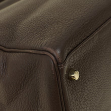Hermes Chocolate Kelly 40 Retourne Bag