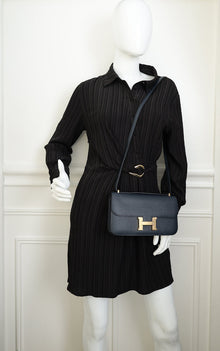 Hermes Bleu Indigo Constance Elan Bag