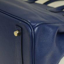 Hermes Bleu Saphire Birkin 30 Evercolor Bag