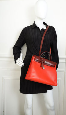 Hermes Tricolor Herbag Zip 31 PM Bag