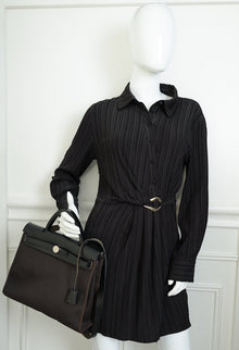 Hermes Bicolor Sellier Herbag Zip 31 PM Bag