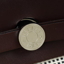Hermes Tricolor Criss Viking Quadrille Herbag Zip 31 PM Bag