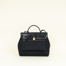Hermes Noir Herbag Zip 31 Retourne Bag