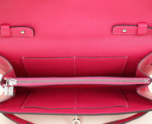 Hermes Rose Pourpre Kelly Classique To Go Wallet