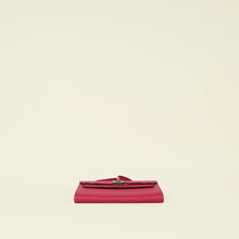 Hermes Rose Pourpre Kelly Classique To Go Wallet