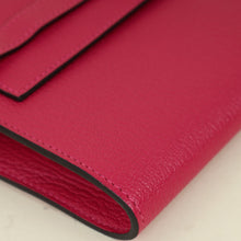 Hermes Rose Pourpre Kelly Classique To Go Wallet
