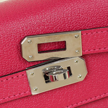Hermes Rose Pourpre Kelly Classique To Go Wallet