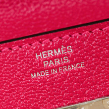 Hermes Rose Pourpre Kelly Classique To Go Wallet
