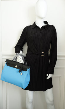 Hermes Bicolor Herbag Zip 31 PM Bag
