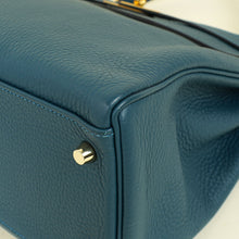 Hermes Bleu Colvert Kelly 32 Retourne Bag