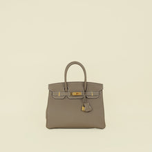 Hermes Etoupe Birkin 30 Bag