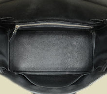 Hermes Noir Birkin 25 Bag