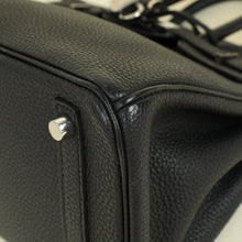 Hermes Noir Birkin 25 Bag