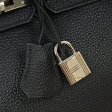 Hermes Noir Birkin 25 Bag