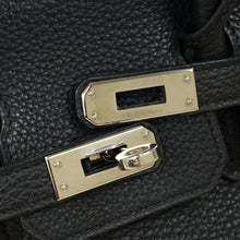 Hermes Noir Birkin 25 Bag