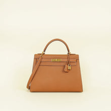 Hermes Gold Sellier Kelly 32 Bag