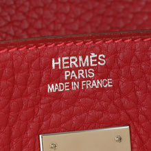 Hermes Rouge H HAC Birkin 32 Bag