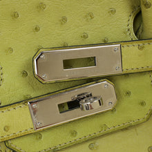 Hermes Vert Anise Birkin 30 Bag