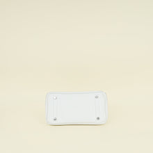 Hermes Blanc Birkin 25 Bag
