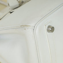 Hermes Blanc Birkin 25 Bag