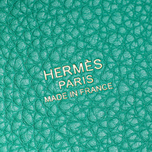 Hermes Vert Jade Picotin Lock 18 Bag